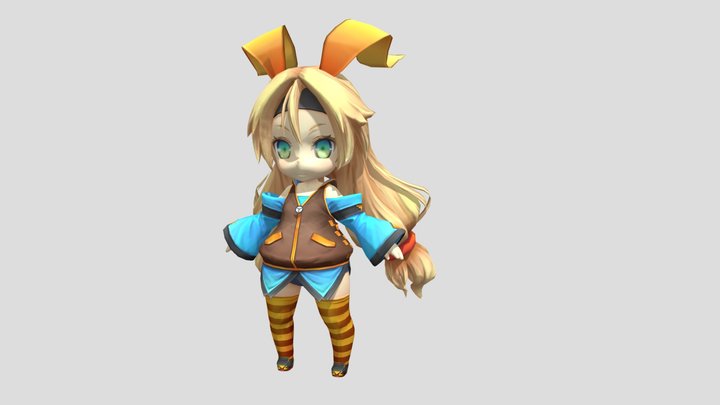SD Unity-Chan! 3D Model