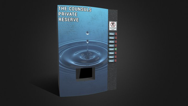 Half-Life 2 Vending Machine 3D Model