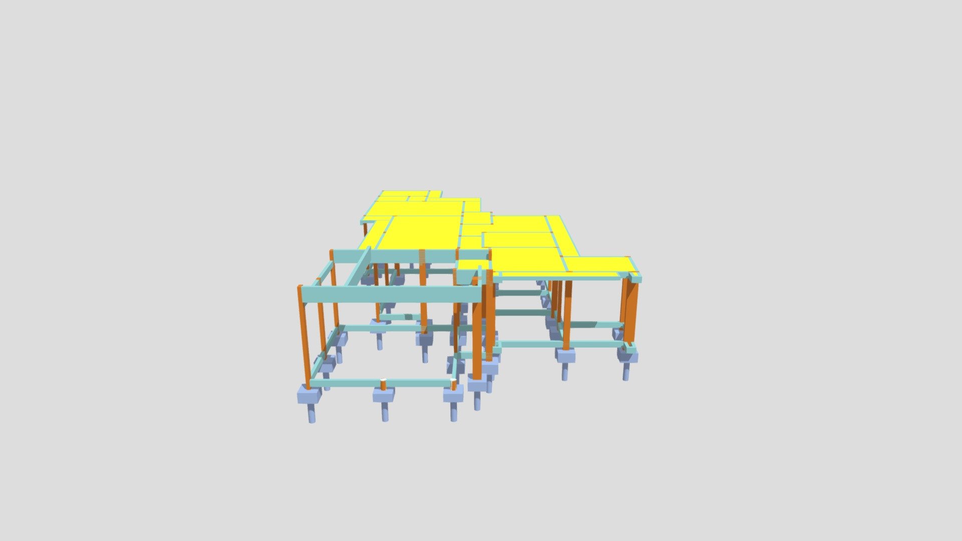 3D PROJETO ESTRUTURAL LUIZA