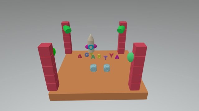Hologram Home Design 3D Model