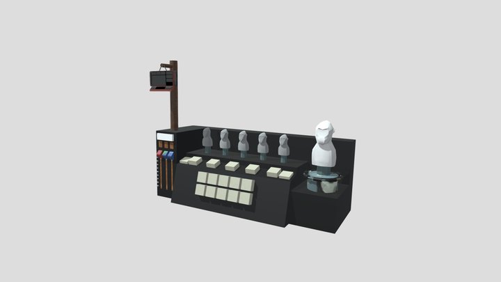 Gorilla tag wardrobe 3D Model