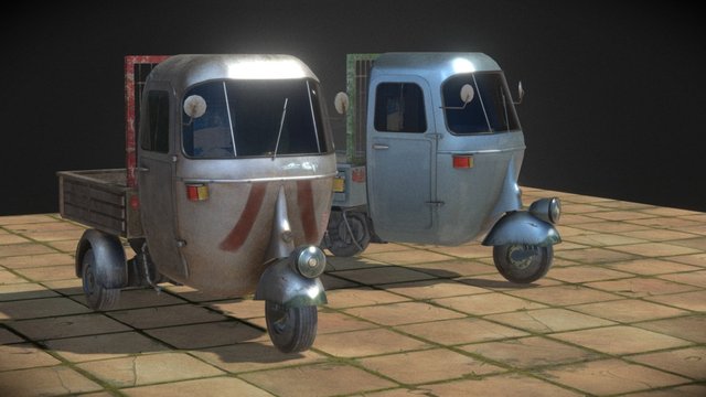Unique Vehicle 3D Model
