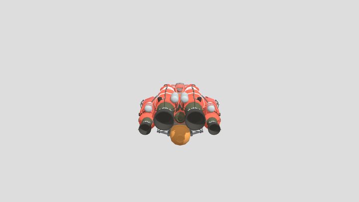 Spacetanker 3D Model