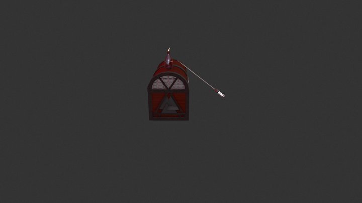 Chest_Bottle_Sword 3D Model