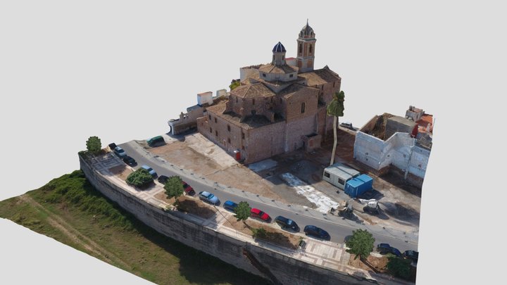 Ermita de Sant Blai - Borriana (Castelló) 3D Model