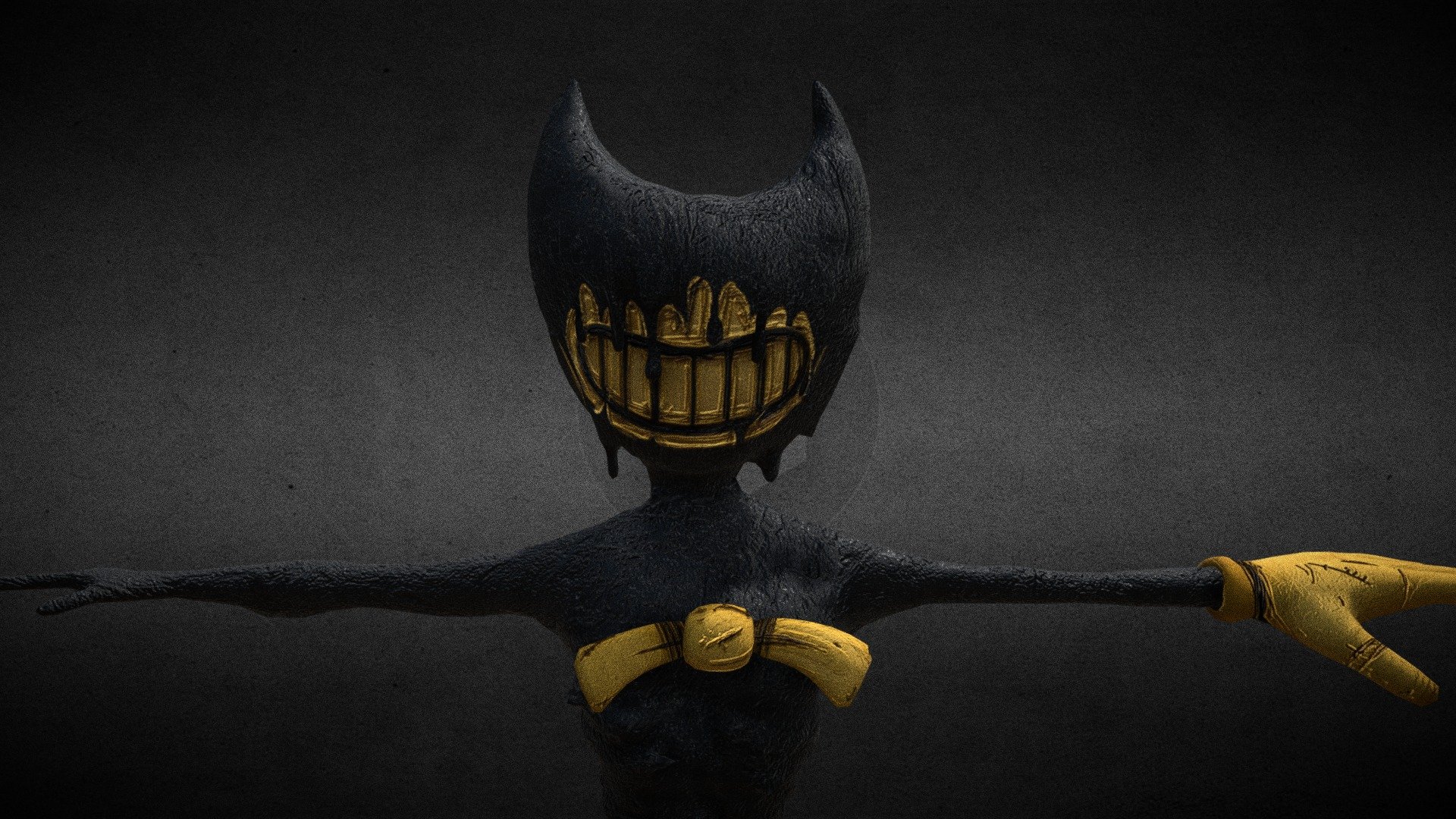 Ink Bendy Bendy And The Ink Machine Download Free 3d Model By