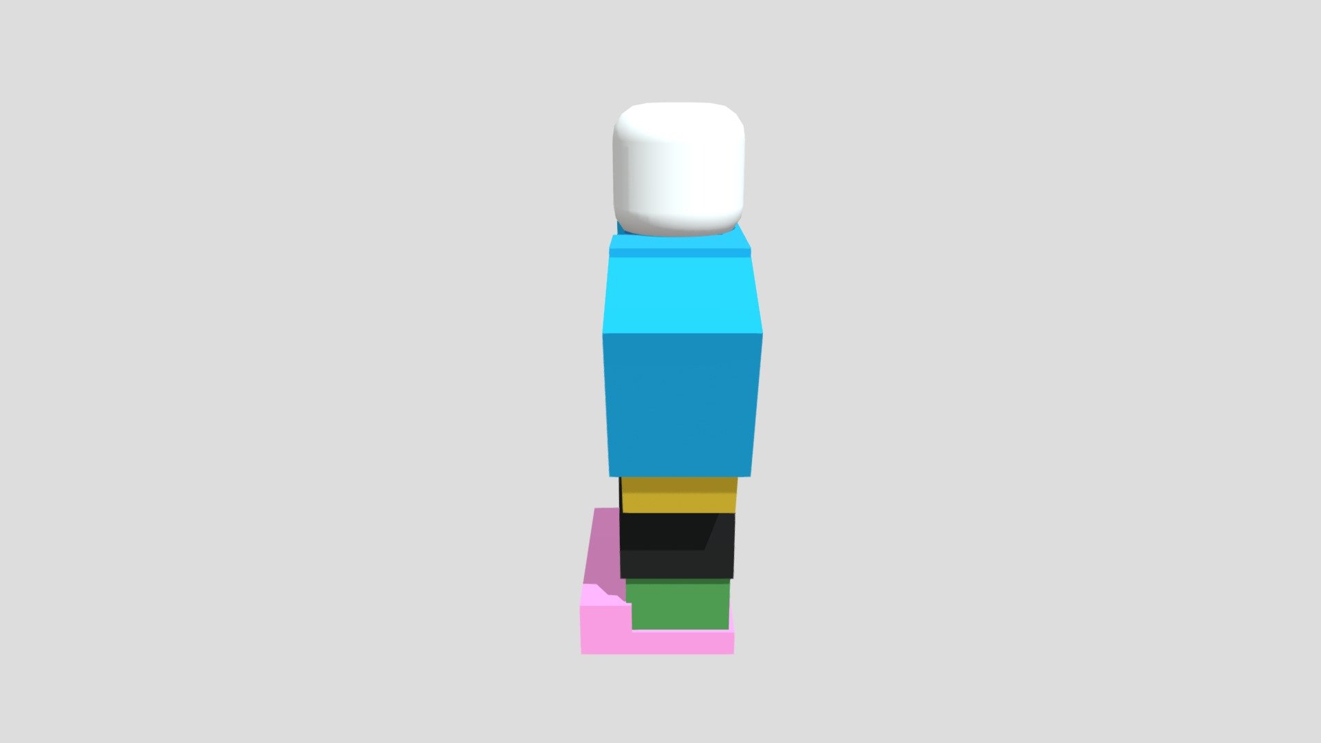Roblox Noob (from sans multiversal battles) - Download Free 3D model by ...