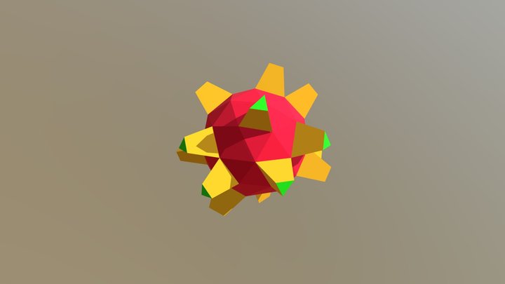 Mine Low Poly 3D Model