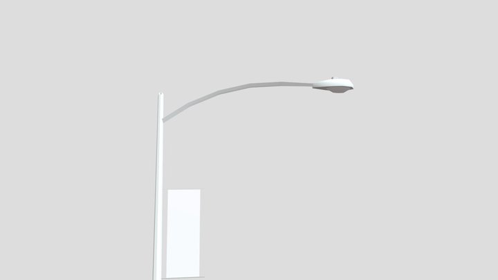light pole 3D Model