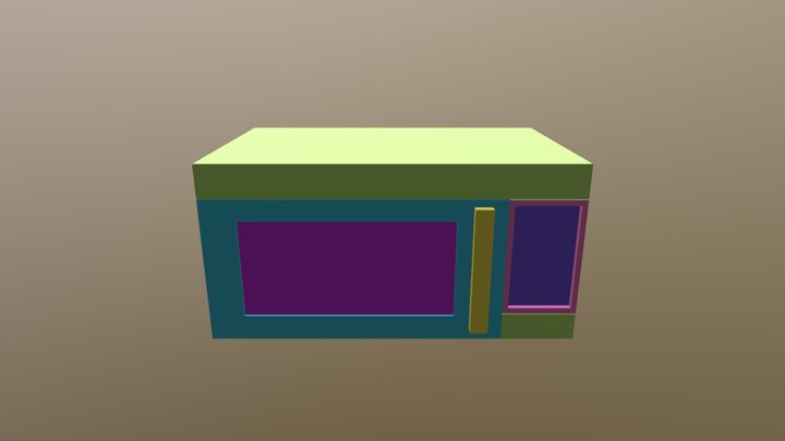 Microwave 3D Model