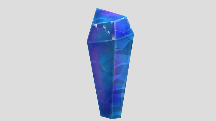 Blue Crystal 3D Model