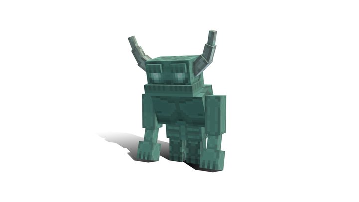 Forest Guard - Minecraft style 3D Model