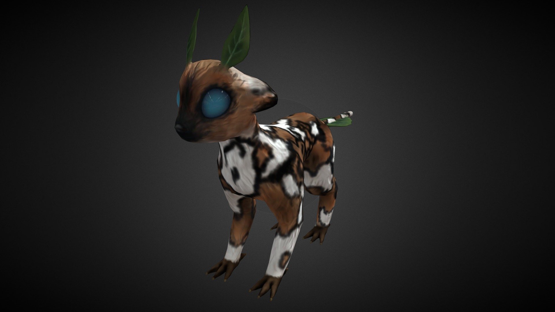 Stylized Forest Creature - 3D model by Marina (@marinasv93) [74ba65d ...
