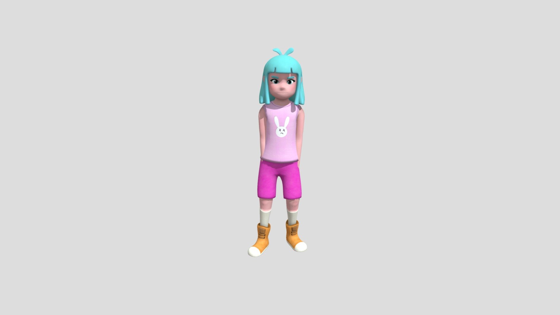 Sarah Laughing (dengan senyuman cerah) - Download Free 3D model by ...