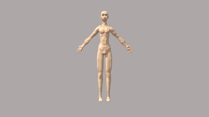 Bipedal Test 3D Model