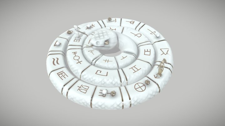 Mehen 3D Model