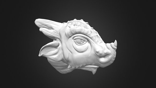 Old Dragon 3D Model