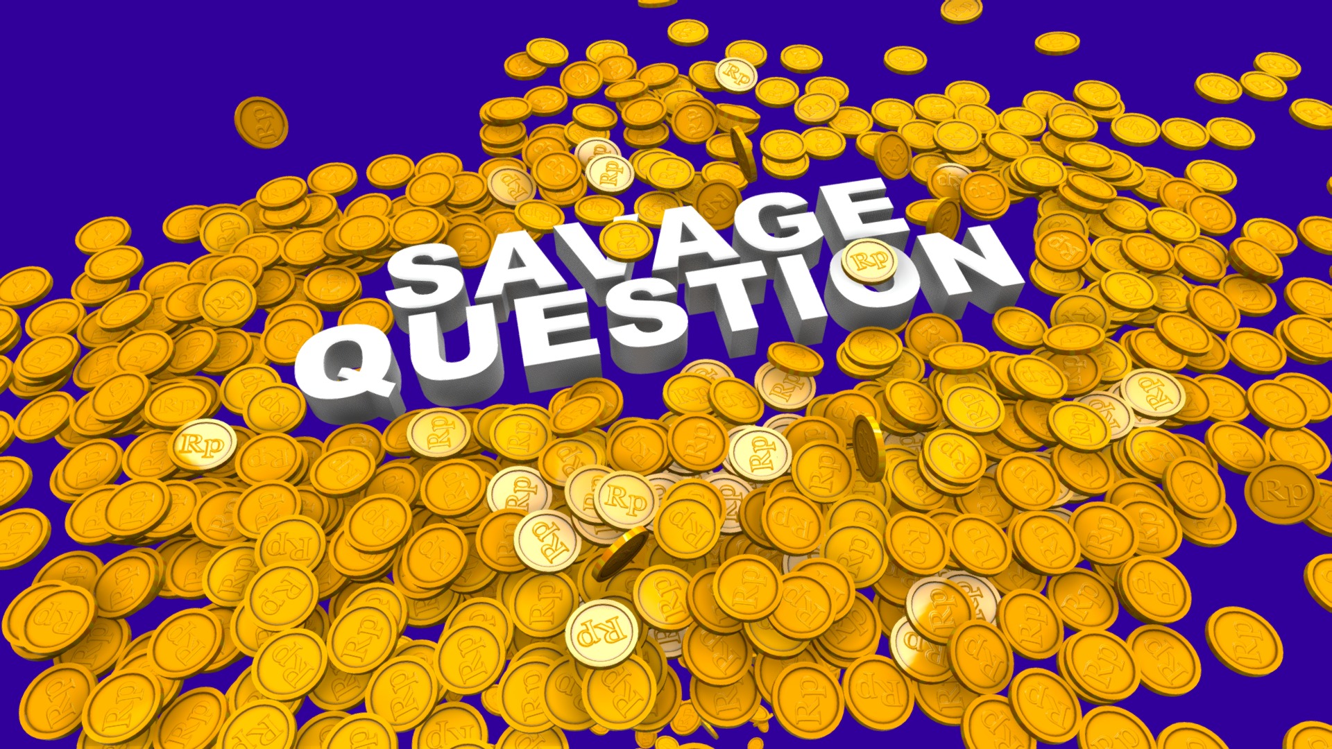 Savage Question - 3D model by d3dy4riyanto [74be1d2] - Sketchfab