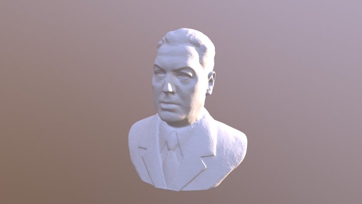 Busto General Peron 3D Model
