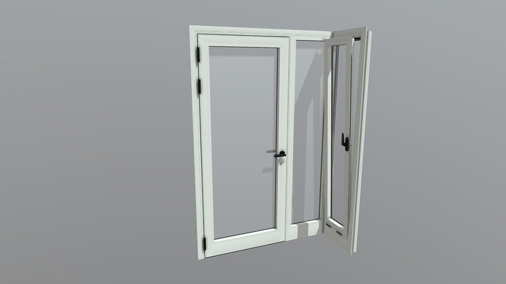 Alon Door 3D Model