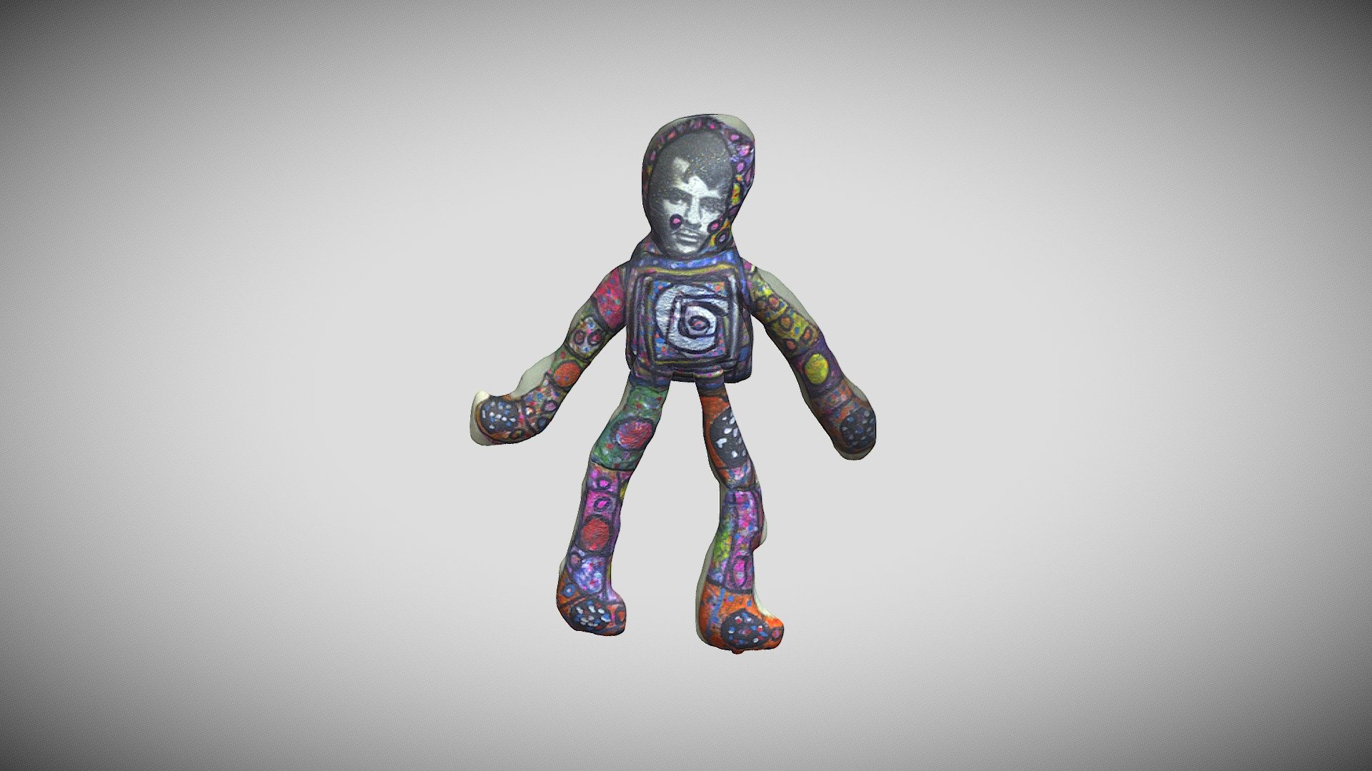 Dancing Jack Kerouac Doll. (Thriller Part 1)