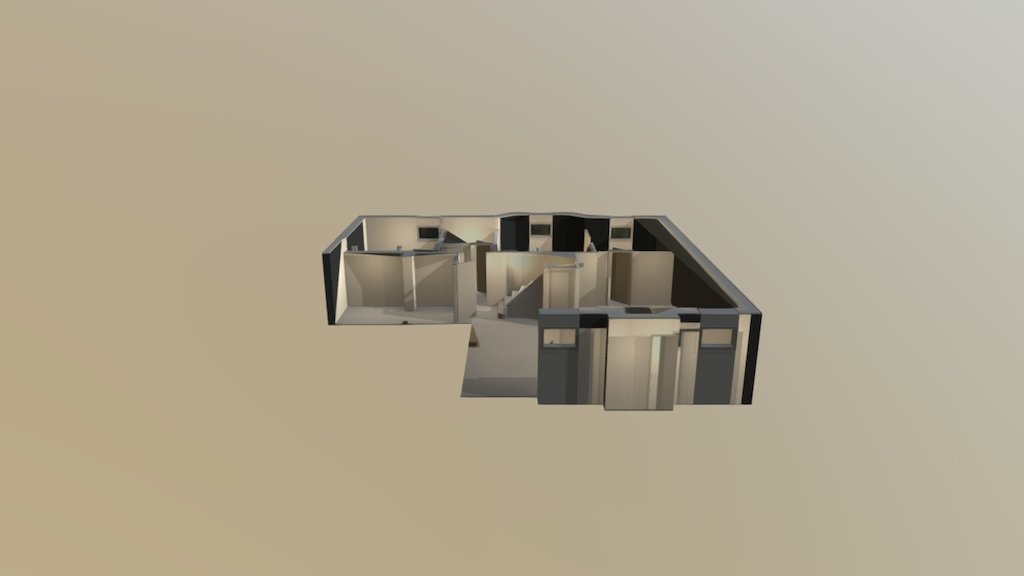 lighting bake test bsmt2 - 3D model by Craig.Riddock [74c004e] - Sketchfab