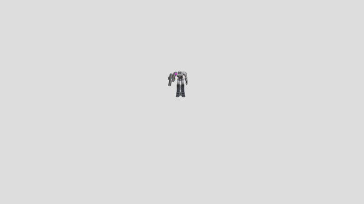 Megatron's Animation 3D Model