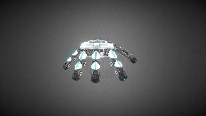 Project Blink - Scifi Hand 3D Model