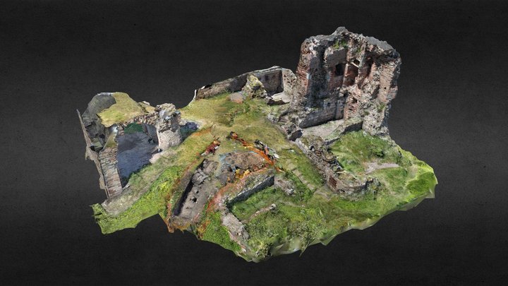 Ardrossan Castle Excavation 3D Model