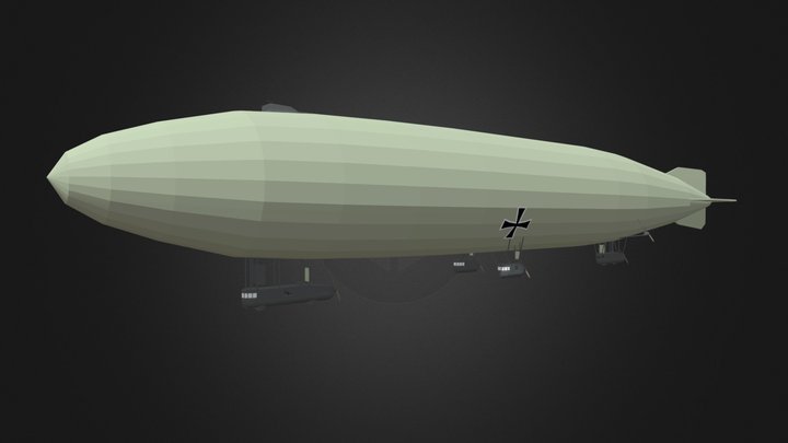 L30 Airship 3D Model