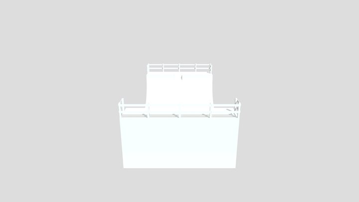 Jacob Boone Half Pipe 3D Model