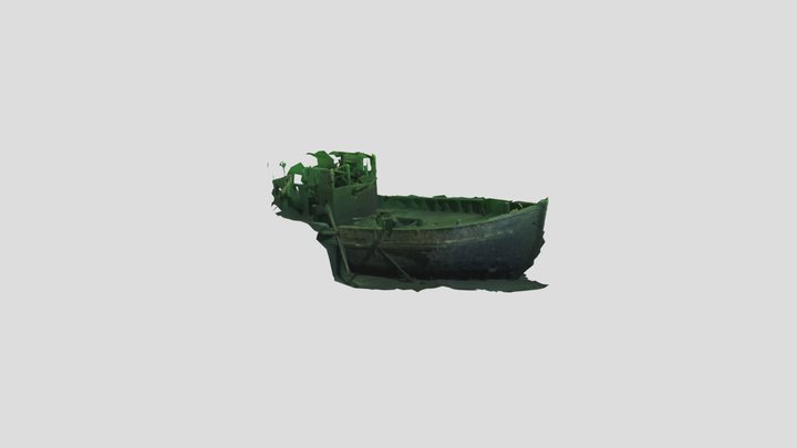 1:a försök Dyviksvraket 22-05-03 (Lågupplöst) 3D Model