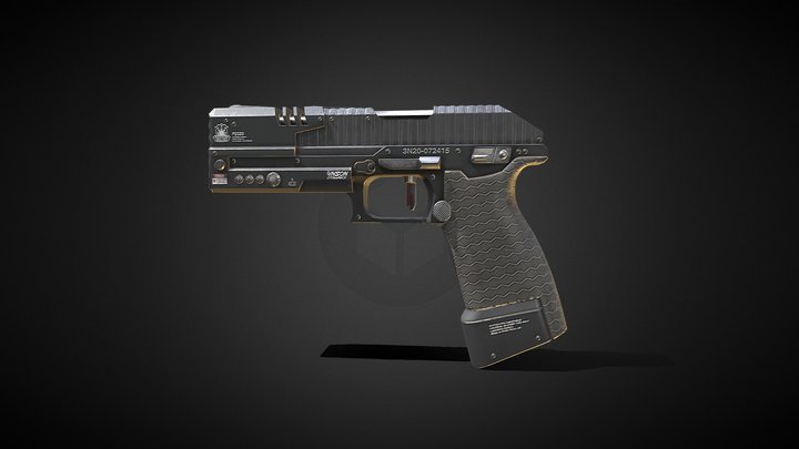 Apex Legends P2020 Pistol – Kostenloses 3D-Modell STL