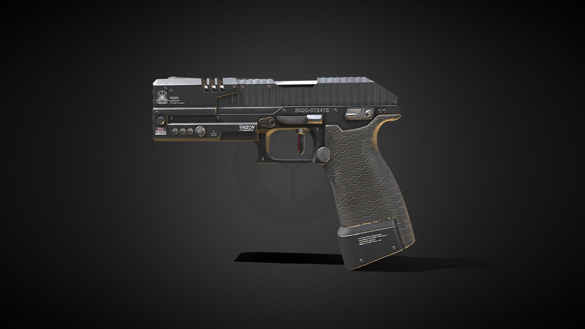 Apex Legends P2020 Pistol - Download Free 3D model by 零宽不连字 (@LkblZ ...