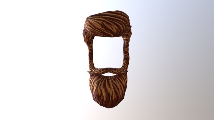 Beard Mask 3D Model