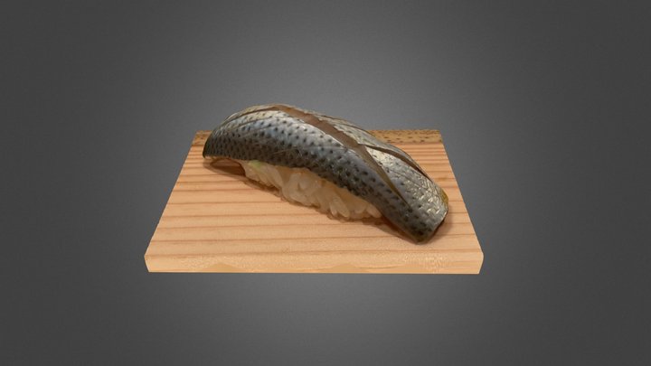 sushi_kohada 3D Model