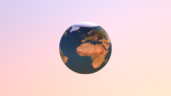 Earth 1 3D Model