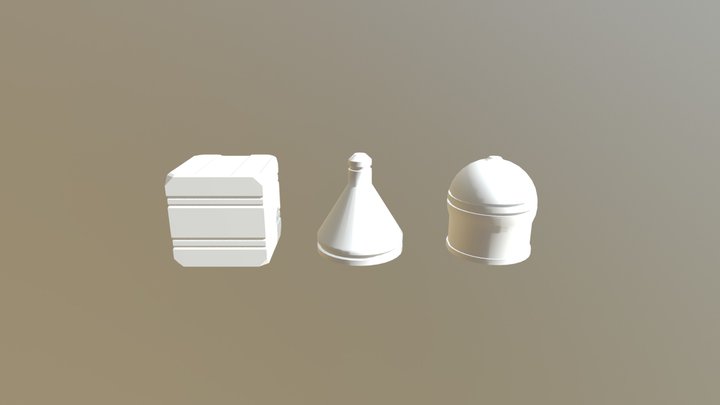 Mesh-modeling Fundamentals Exercise 1 3D Model