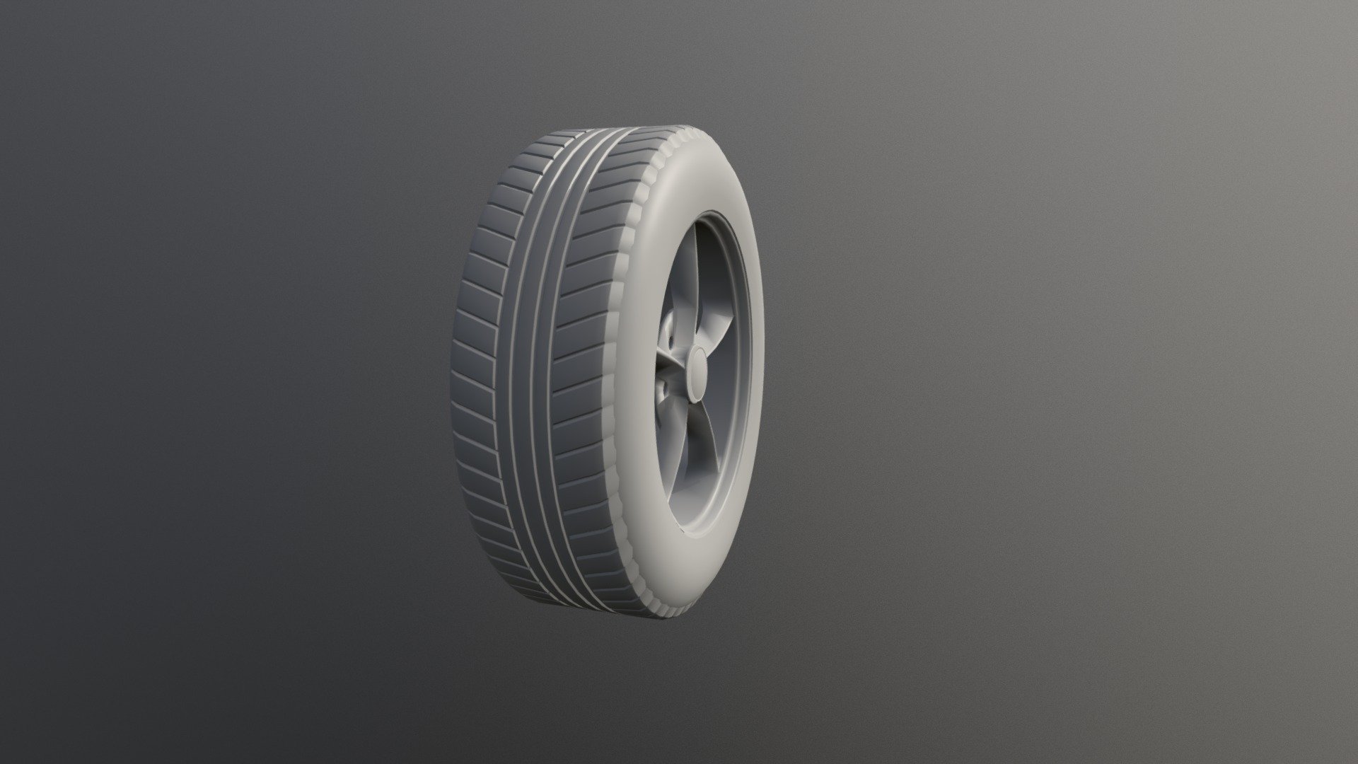 Muscle car wheel - 3D model by OneLessPuppy [74c7466] - Sketchfab