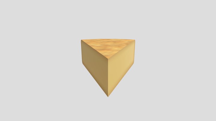 cheese wedge 3D Model