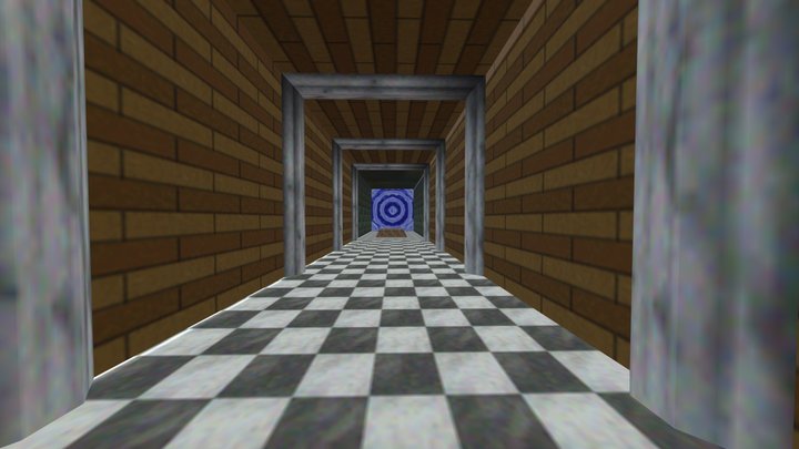 Apparition Hallway 3D Model