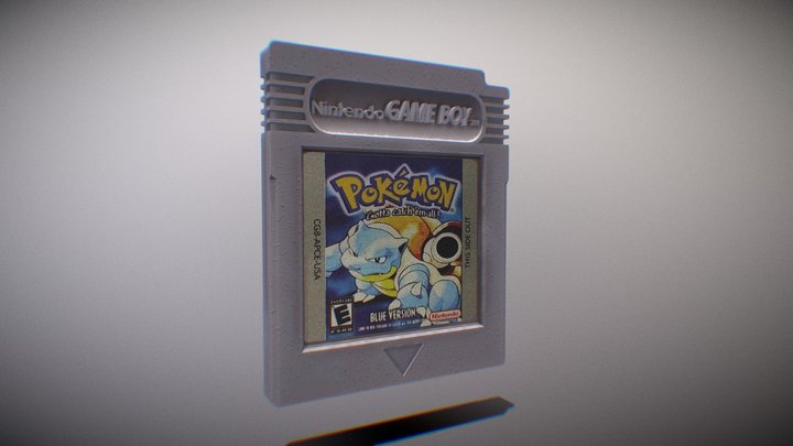 pokemon blue ! 3D Model