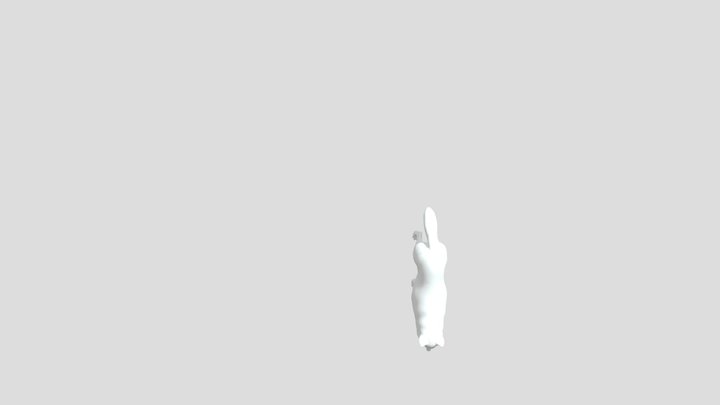 White Wolf 3D Model