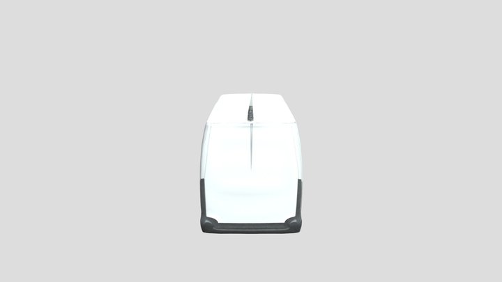 White Van 3D Model