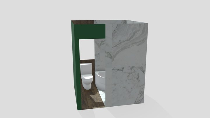main bathroom_02 3D Model