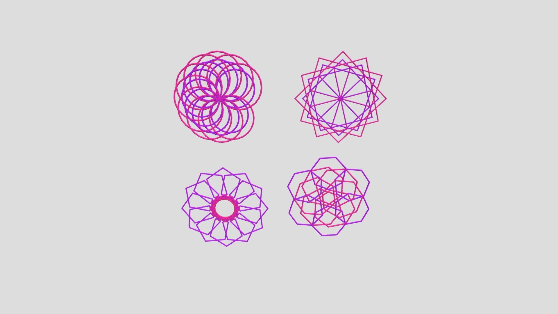 Parametric Drink Coaster Rachel