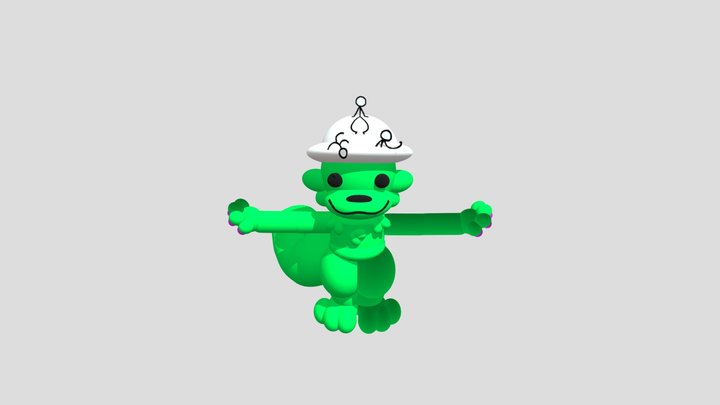 Silly (Dave and Bambi Golden Apple) 3D Model