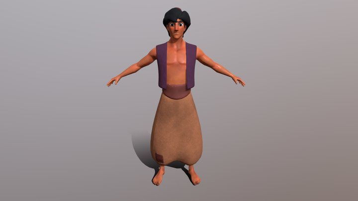 Aladdin v1 3D Model