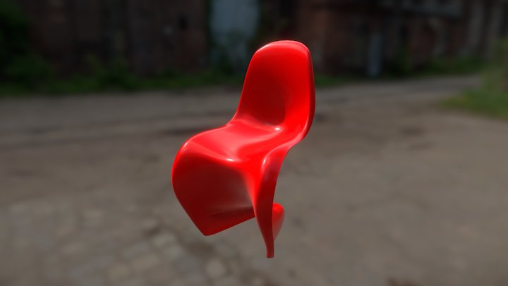 Panton Chair 3D Model
