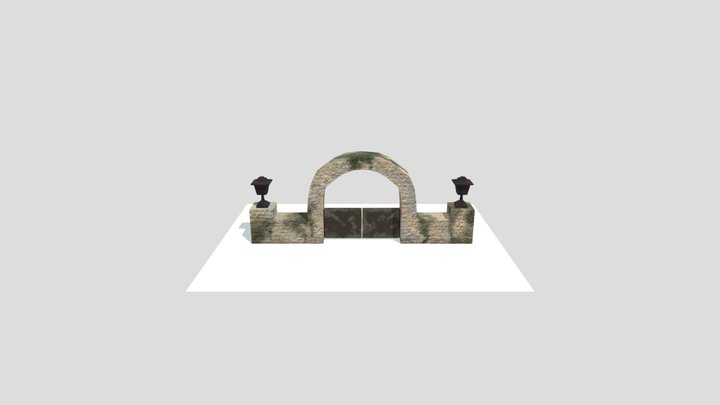 The Gate by Darrell Wright Jr. 3D Model
